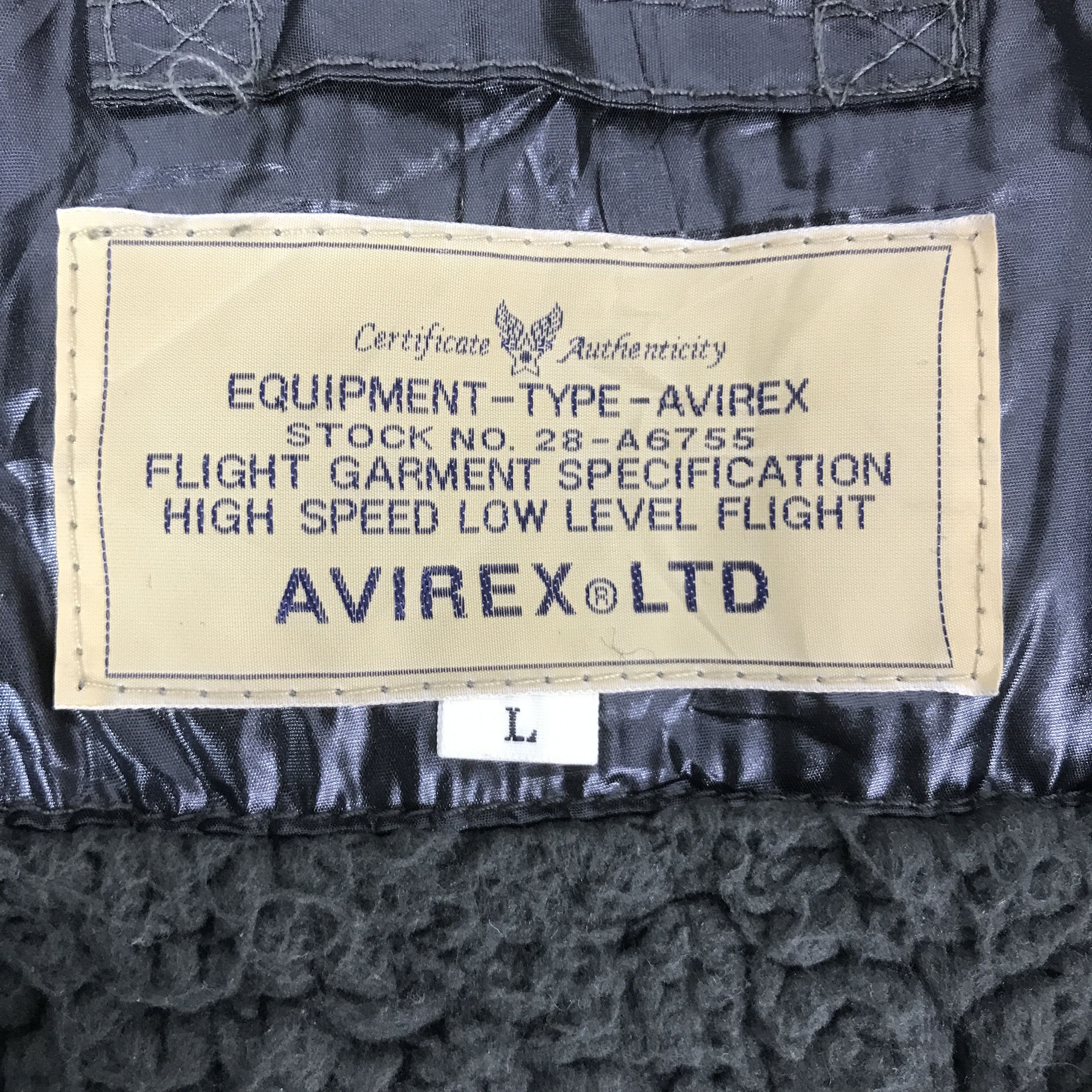 Avirex AVIREX ZIPPER BOMBER STYLE JACKET K76B2 Size US L / EU 52-54 / 3 - 9 Thumbnail