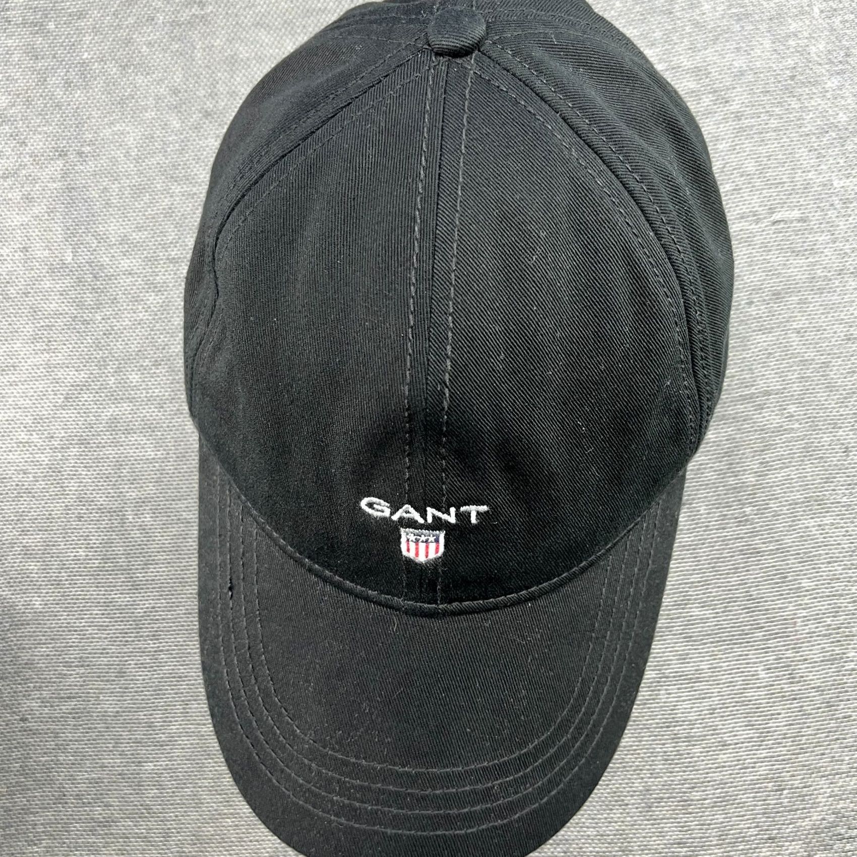 Gant GANT USA Cap One Size Black OS Cotton Adjustable Baseball Cap Unisex Adults Size ONE SIZE - 3 Thumbnail