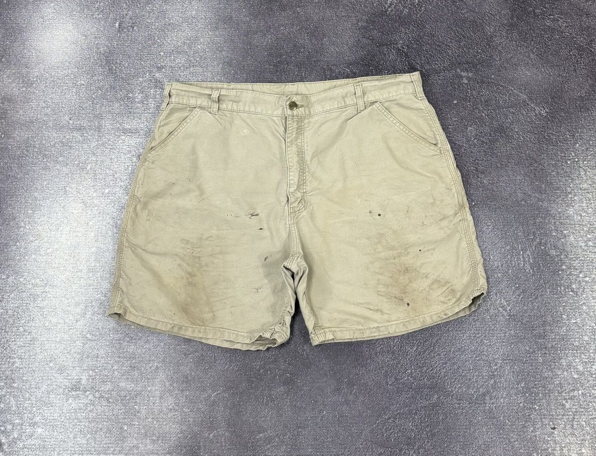 Carhartt Vintage Carhartt Y2K Carpenter Work Hype Baggy Shorts Size US 40 / EU 56 - 2 Thumbnail