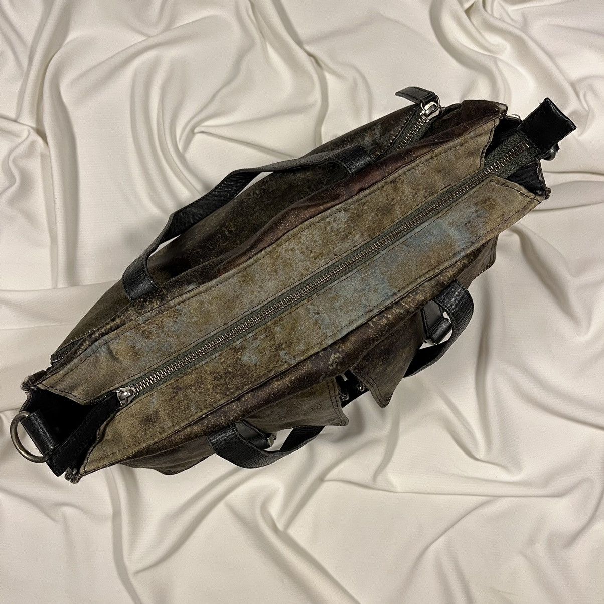 Jean Paul Gaultier × Vintage 1990’s Jean Paul GAULTIER Cyber Tanker Handbag Size ONE SIZE - 4 Thumbnail
