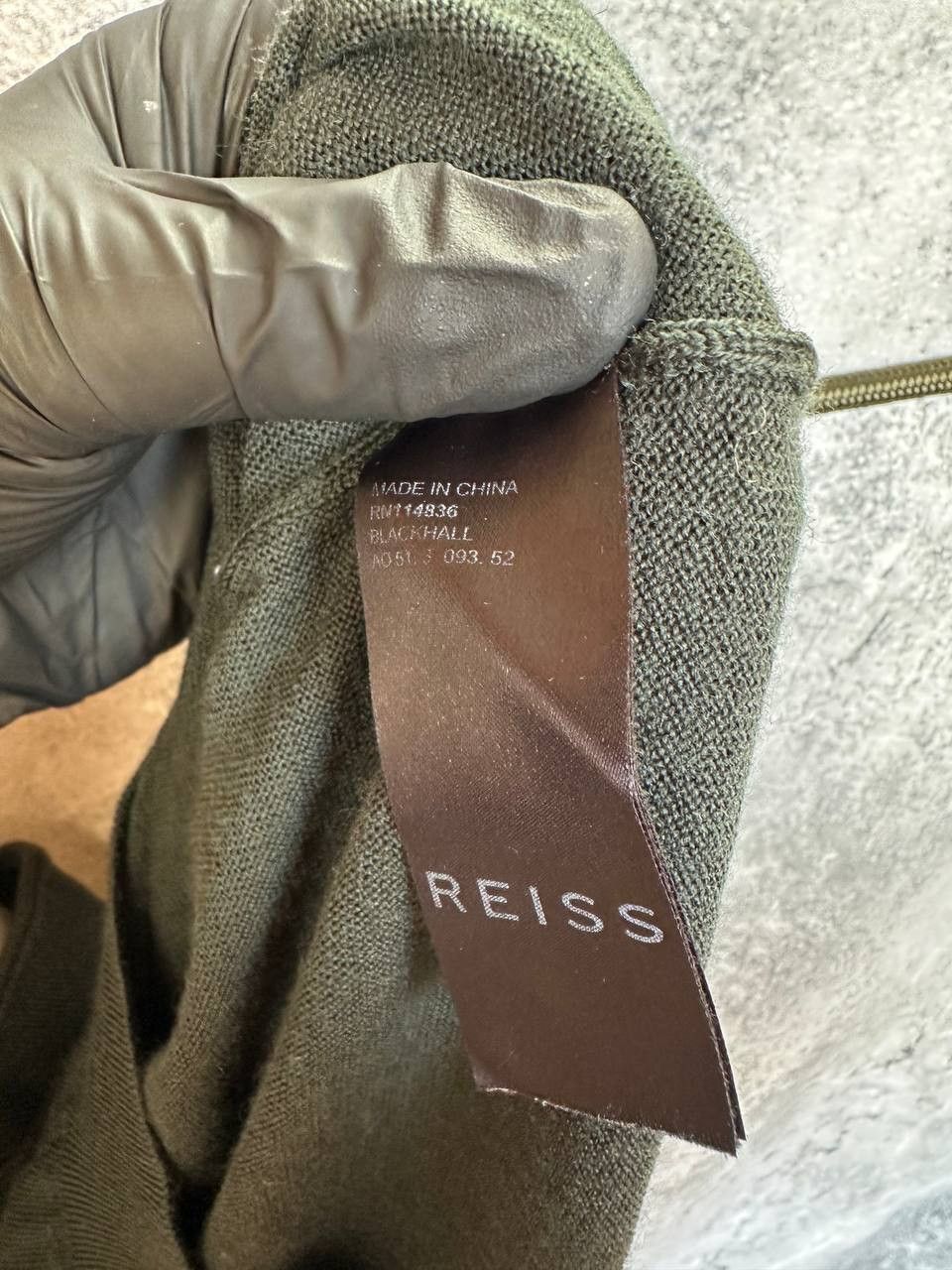 Reiss REISS Blackhall Merino Wool 1/4 Zip Neck Jumper Sweater Size US M / EU 48-50 / 2 - 12 Thumbnail