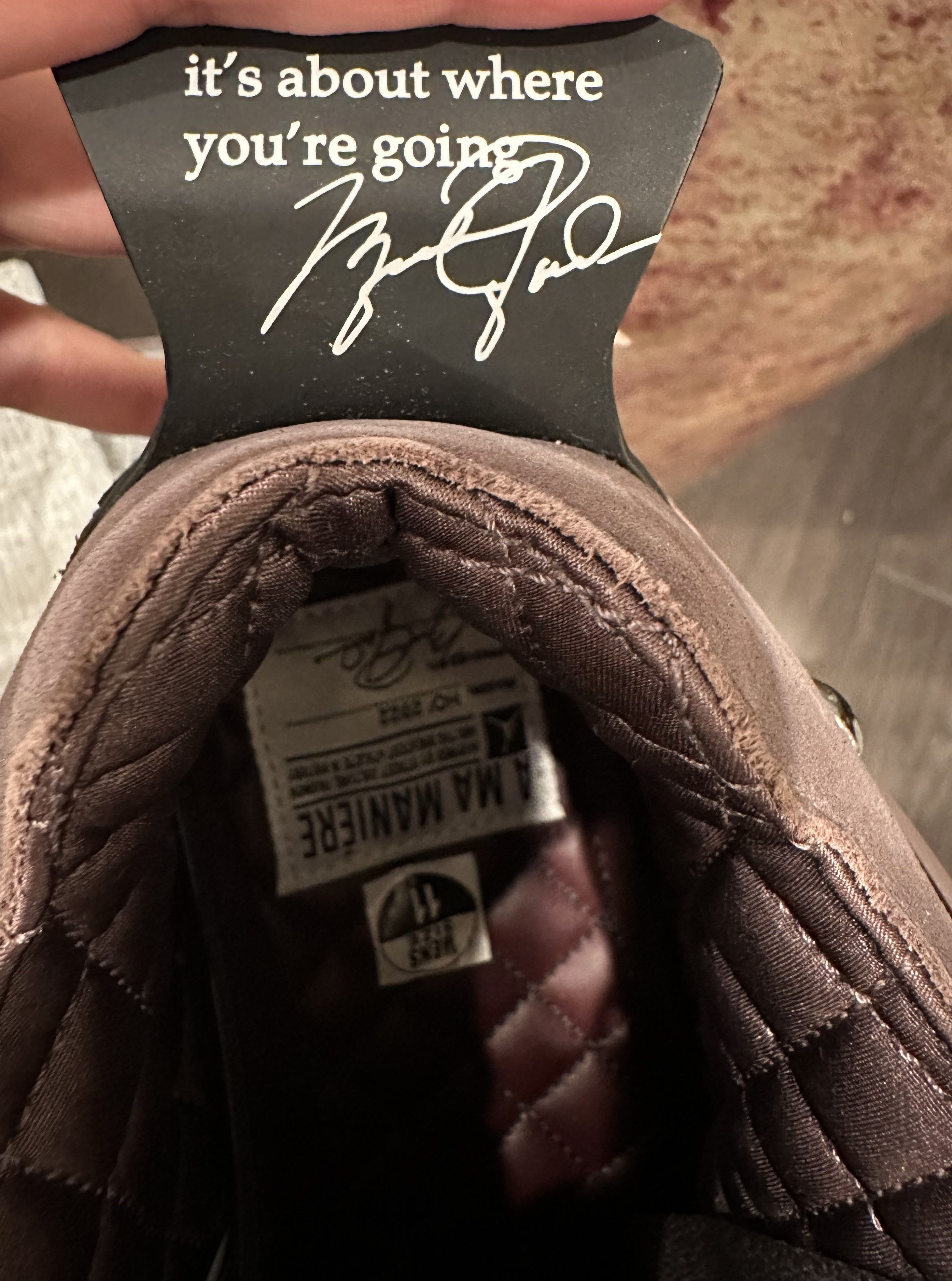 A Ma Maniere × Jordan Brand JORDAN X A MA MANIERE JORDAN 4 VIOLET ORE SIZE 11 Size US 11 / EU 44 - 11 Thumbnail