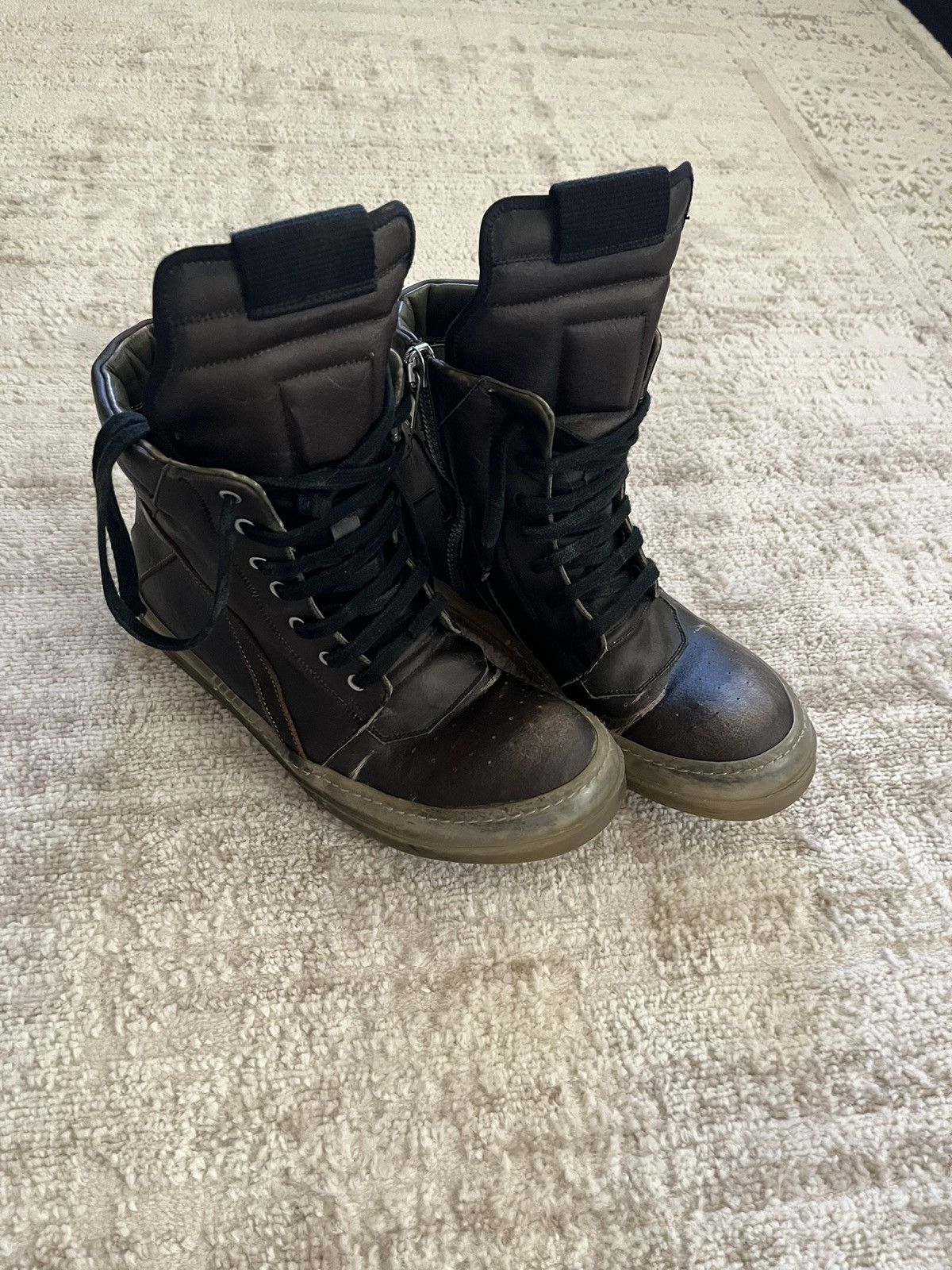 Rick Owens Rick Owens SS19 “Babel” Geobasket Size US 10 / EU 43 - 4 Thumbnail