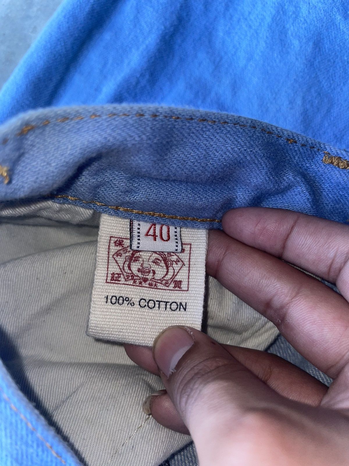 Evisu Vintage Evisu Jeans Size 36 Rare Volcano Seagull Japan Size US 36 / EU 52 - 7 Thumbnail