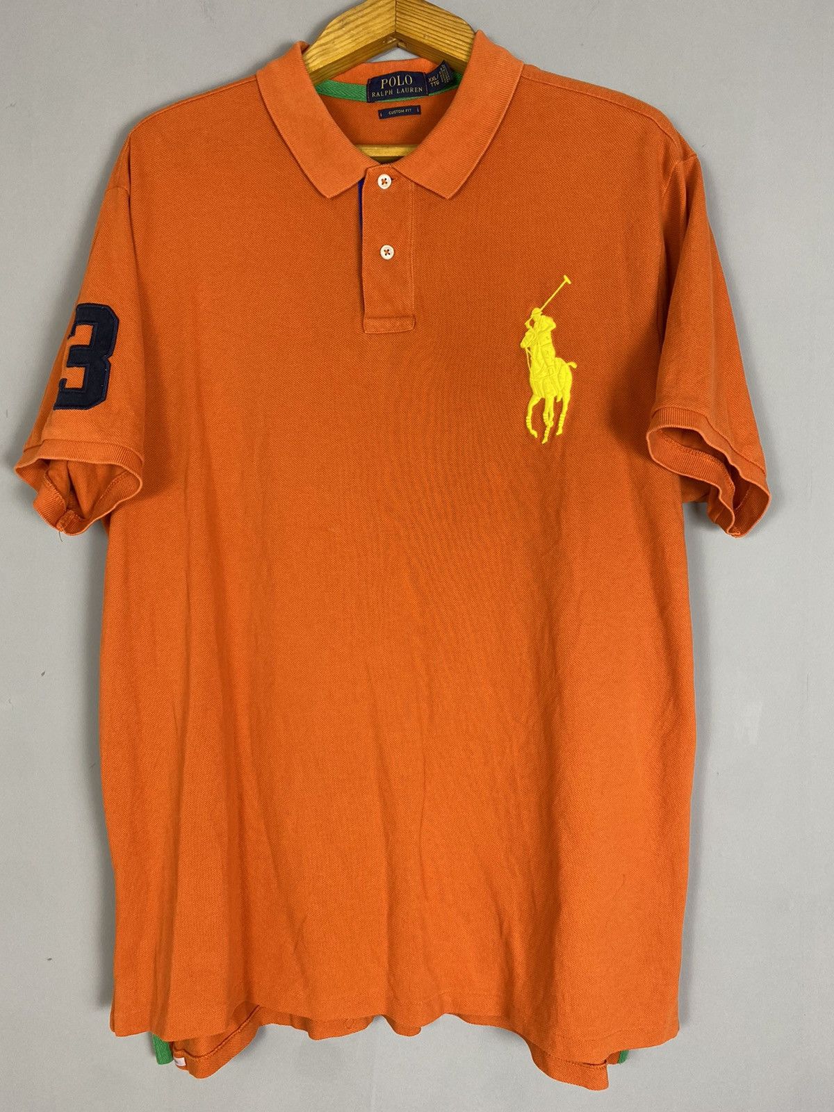 Polo Ralph Lauren Polo Ralph Lauren polo T-shirt tee big logo Size US XXL / EU 58 / 5 - 3 Thumbnail