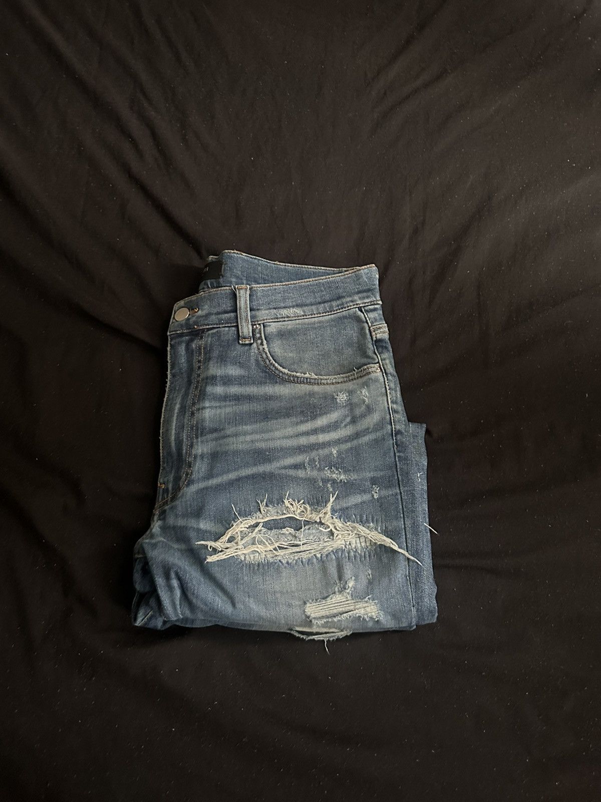 Amiri AMIRI INDIGO JEAN Size US 34 / EU 50 - 2 Thumbnail