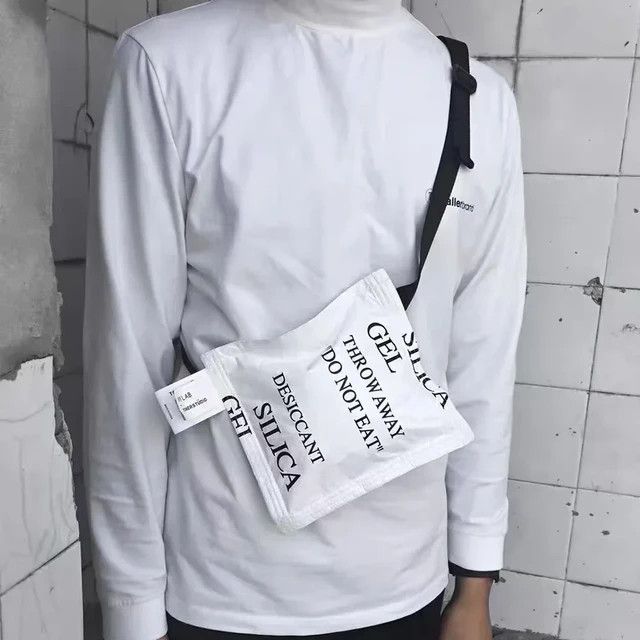 Japanese Brand Streetwear Dupont Paper Shoulder Bag Size ONE SIZE - 4 Thumbnail