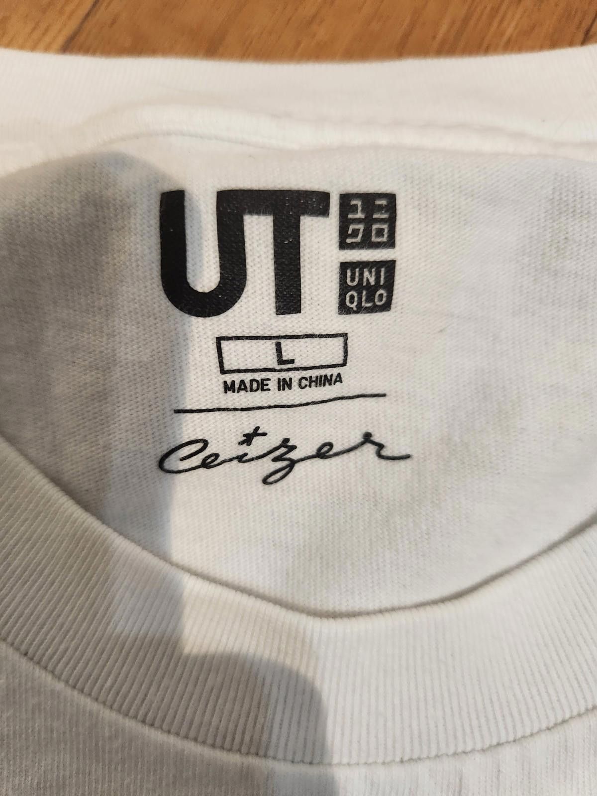 Uniqlo Uniqlo Just Chillin Graphic T-Shirt White Men's Large Size US L / EU 52-54 / 3 - 3 Thumbnail