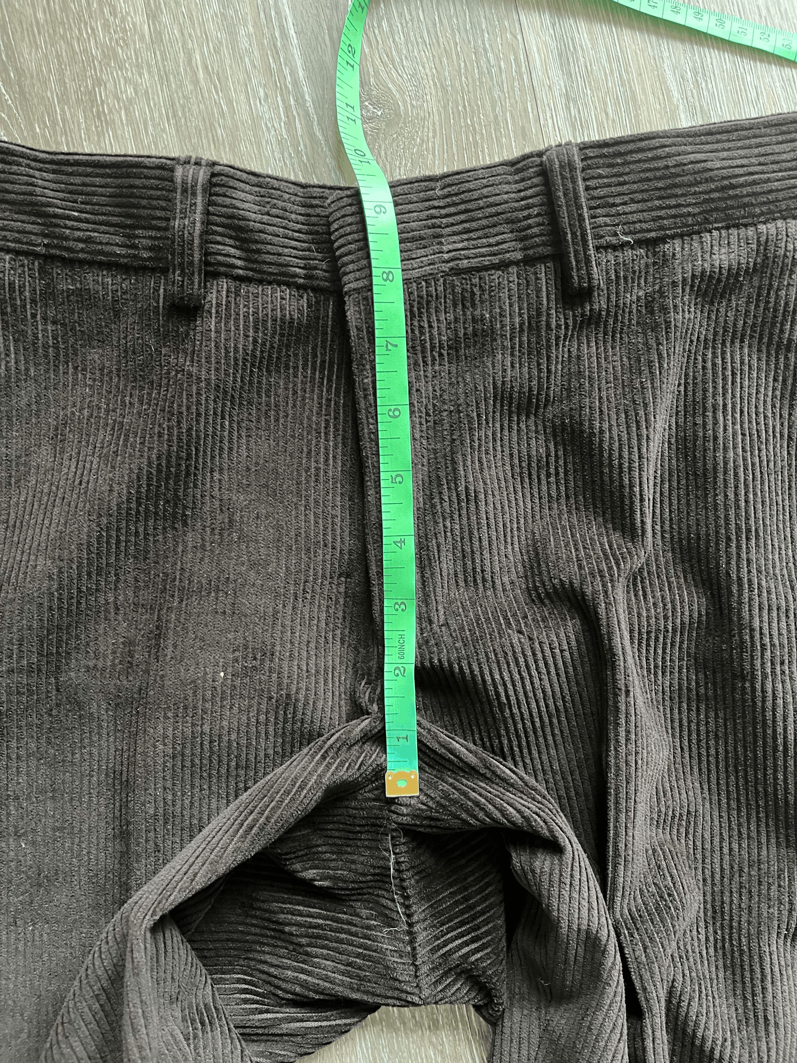 Other Junior's Brown Cotton Corduroy Trouser 32x29 Size US 32 / EU 48 - 9 Thumbnail