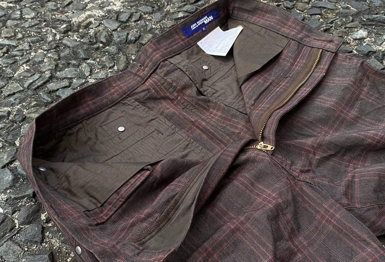 Junya Watanabe JW MAN - CDG - Work Plaid Shorts Size US 30 / EU 46 - 6 Thumbnail