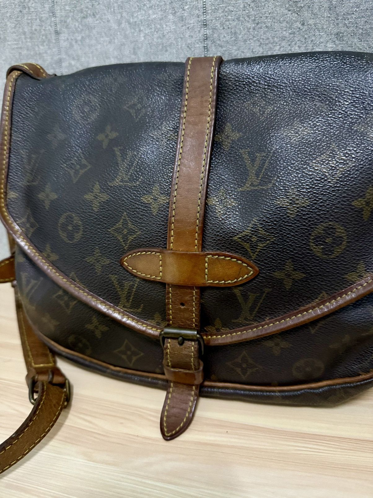 Louis Vuitton Louis Vuitton Monogram Saumur 30 shoulder bag Size ONE SIZE - 3 Thumbnail
