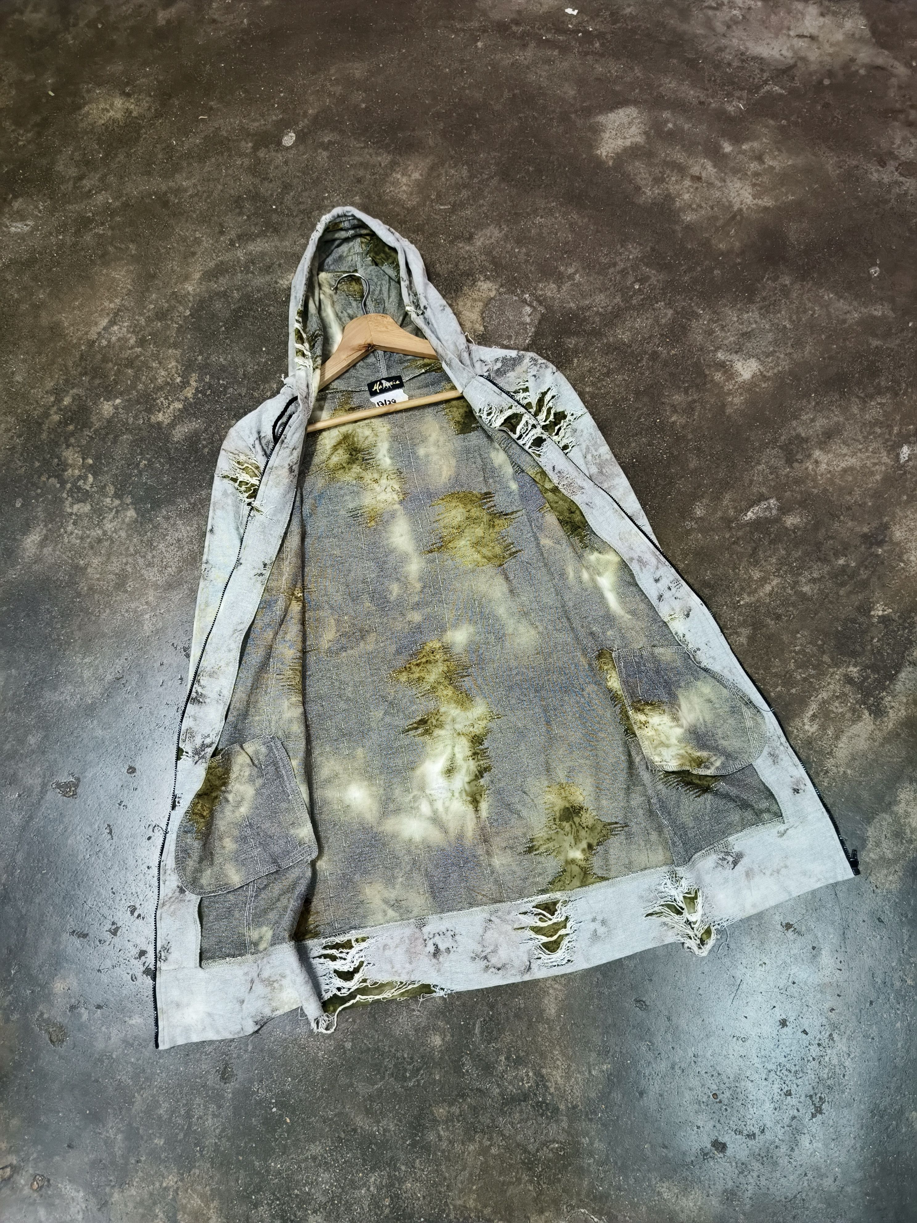 If Six Was Nine Maraxia distressed rock punk hooded Size M / US 6-8 / IT 42-44 - 5 Thumbnail
