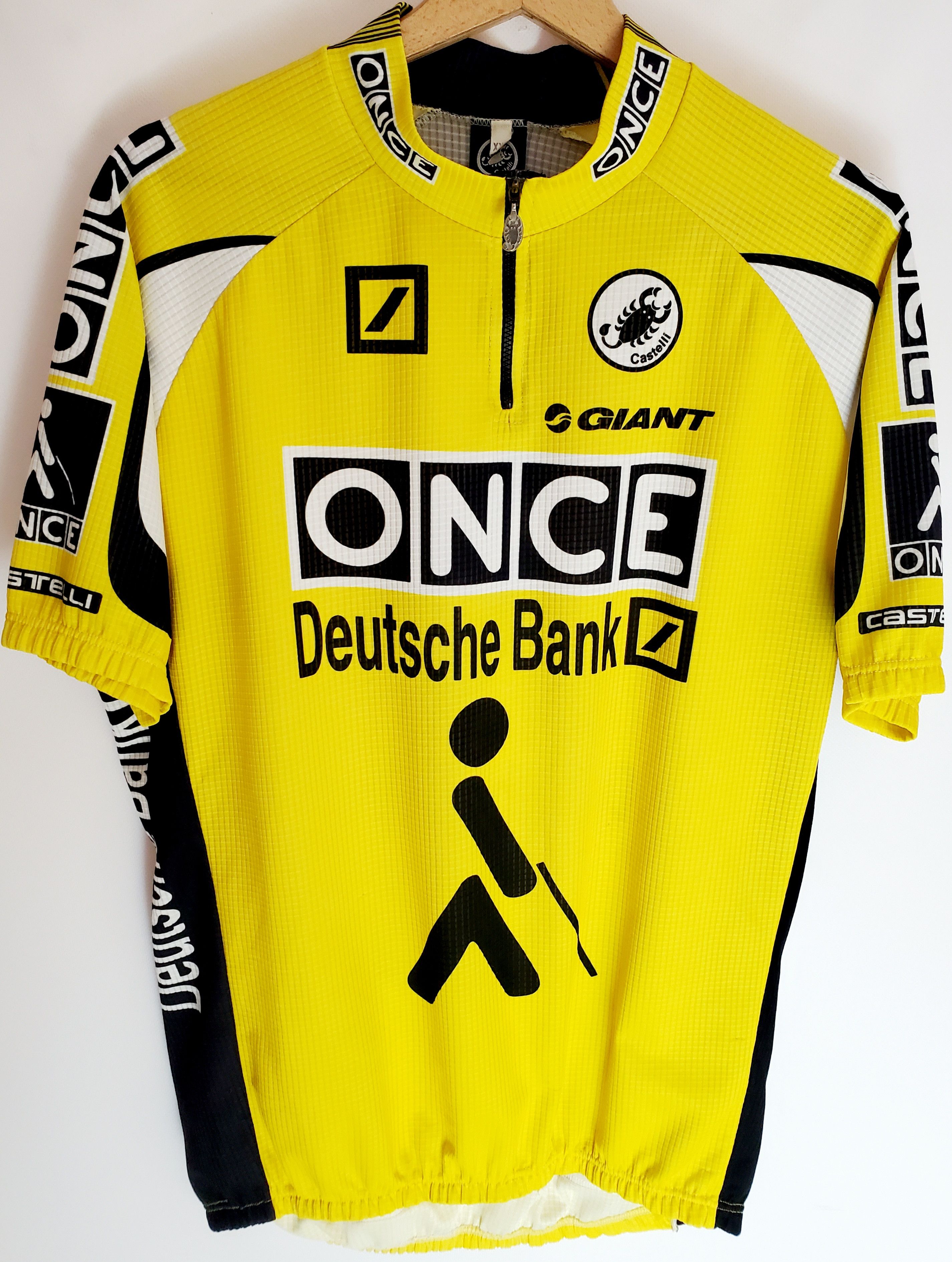 Other VINTAGE CASTELLI ONCE VELO JERSEY RETRO CYCLING O CE PRO XXl Size US XXL / EU 58 / 5 - 1 Thumbnail