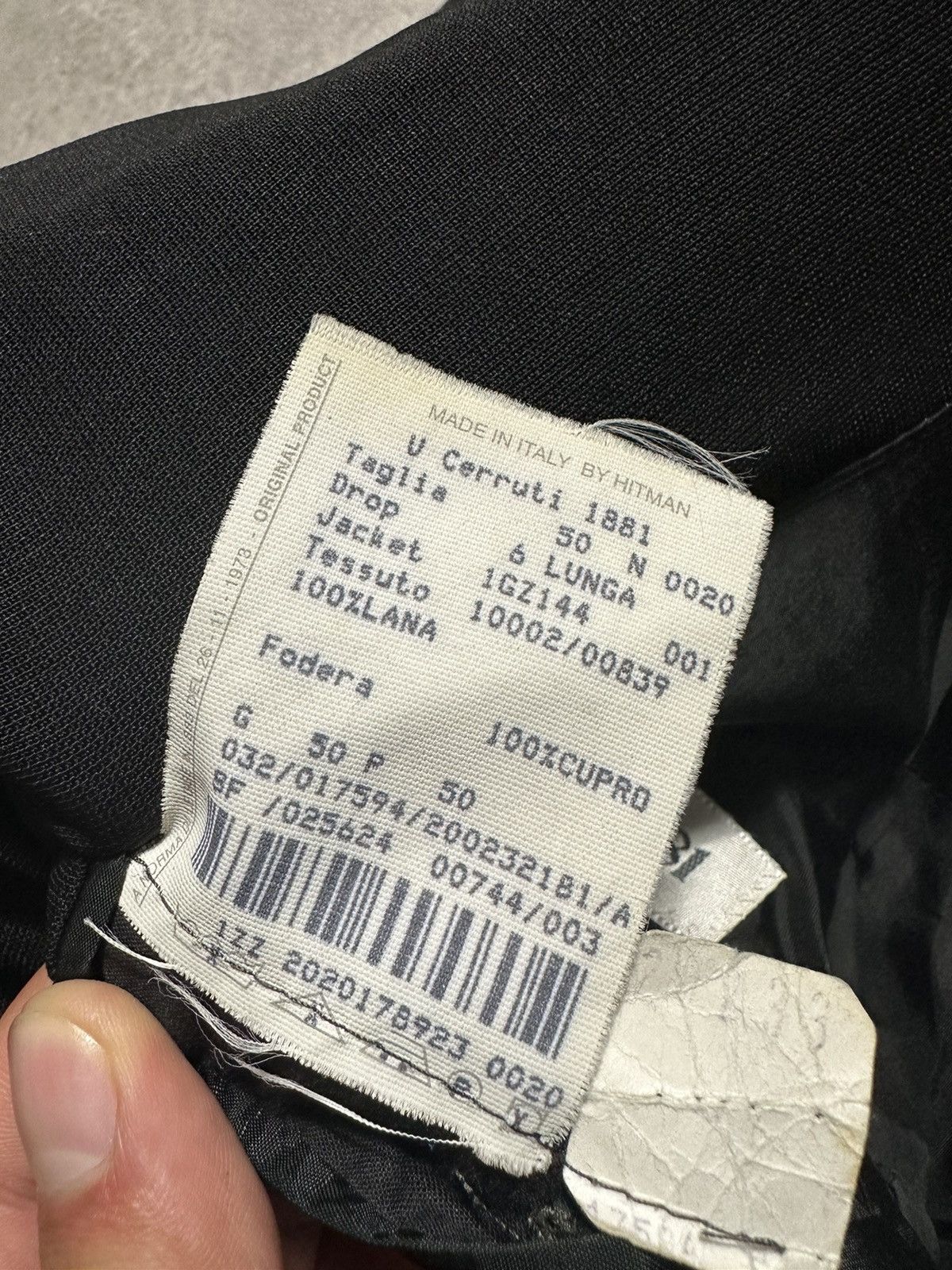 Cerruti 1881 Mens Blazer Cerutti 1881 Made in Italy Size 50L - 7 Thumbnail