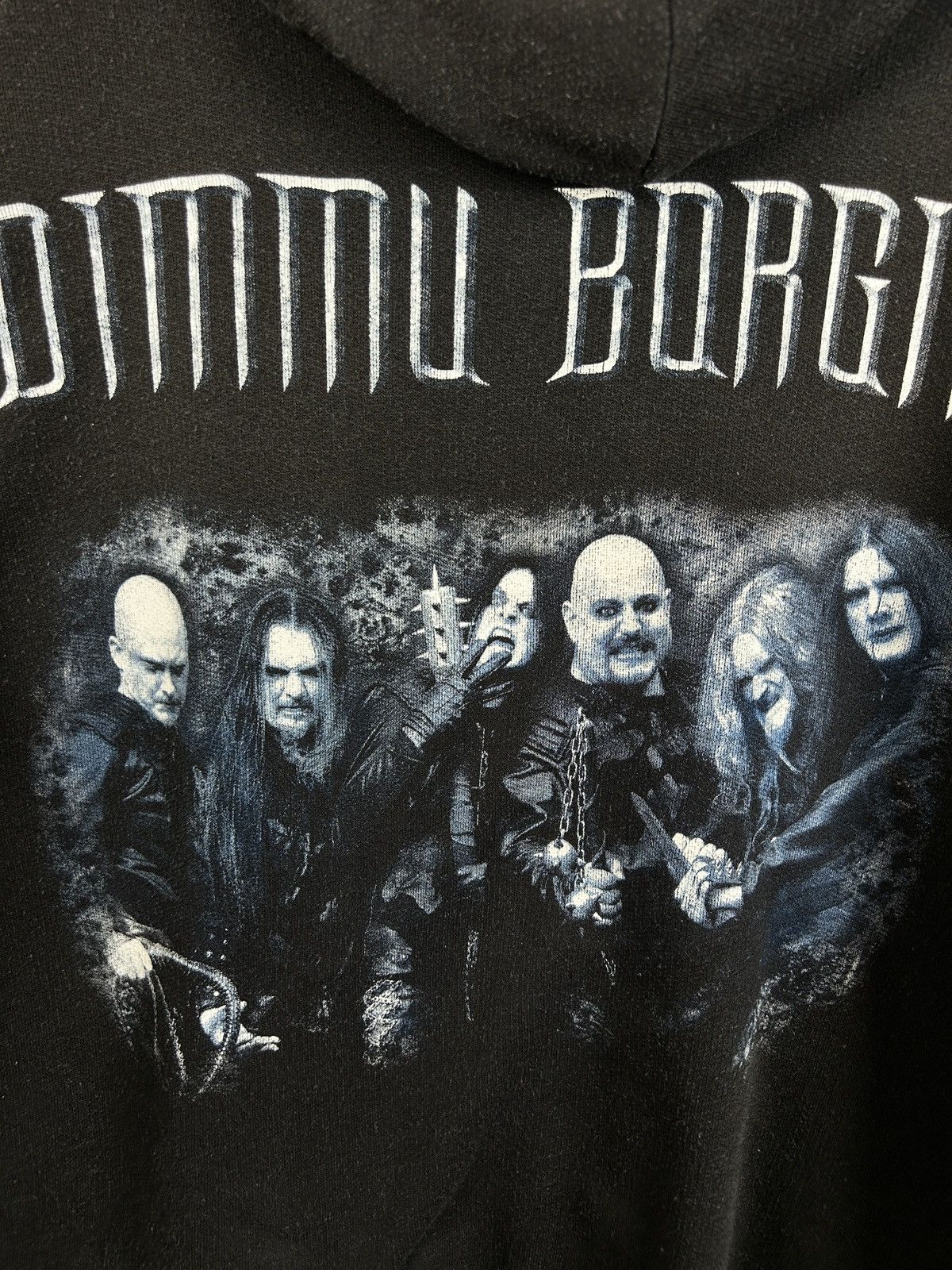Band Tees 90s Vintage Dimmu Borgir Death Cult Armageddon Boot Hoodie Size US L / EU 52-54 / 3 - 6 Thumbnail