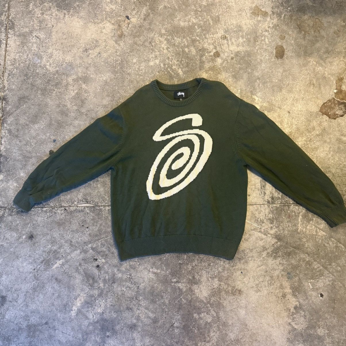 Stussy Swirl Knit | Grailed