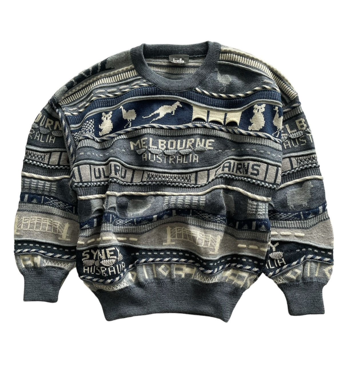 Coogi × Vintage Vintage Bella Coogi Style 3D Knitwear Size US XS / EU 42 / 0 - 1 Thumbnail
