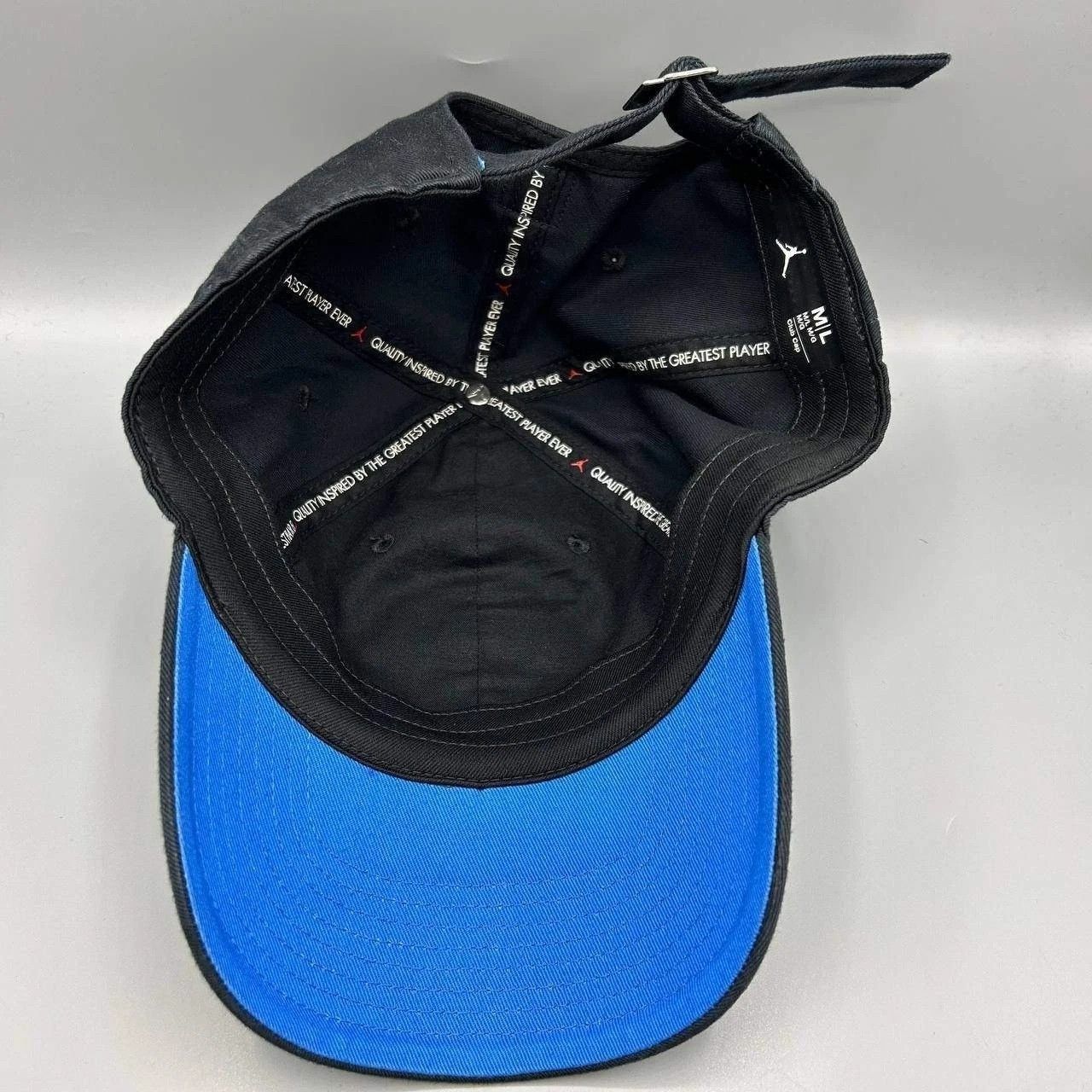 Jordan Brand UCLA Bruins x Air Jordan Club Hat M-L NCAA Strap Back Cotton Size ONE SIZE - 2 Thumbnail