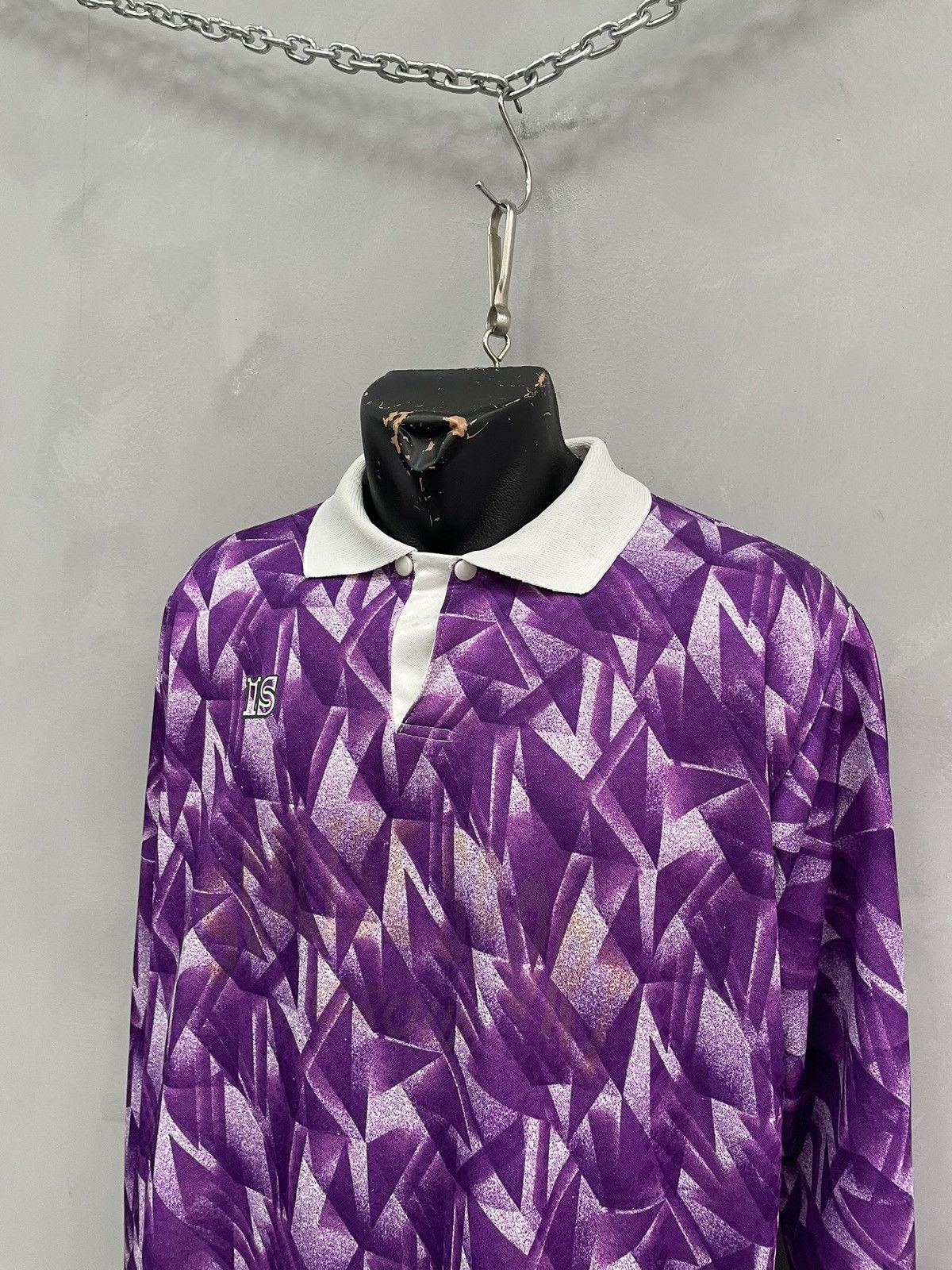Erima Rare 90s italian Soccer Jersey longsleeve blokecore y2k Size US L / EU 52-54 / 3 - 3 Thumbnail