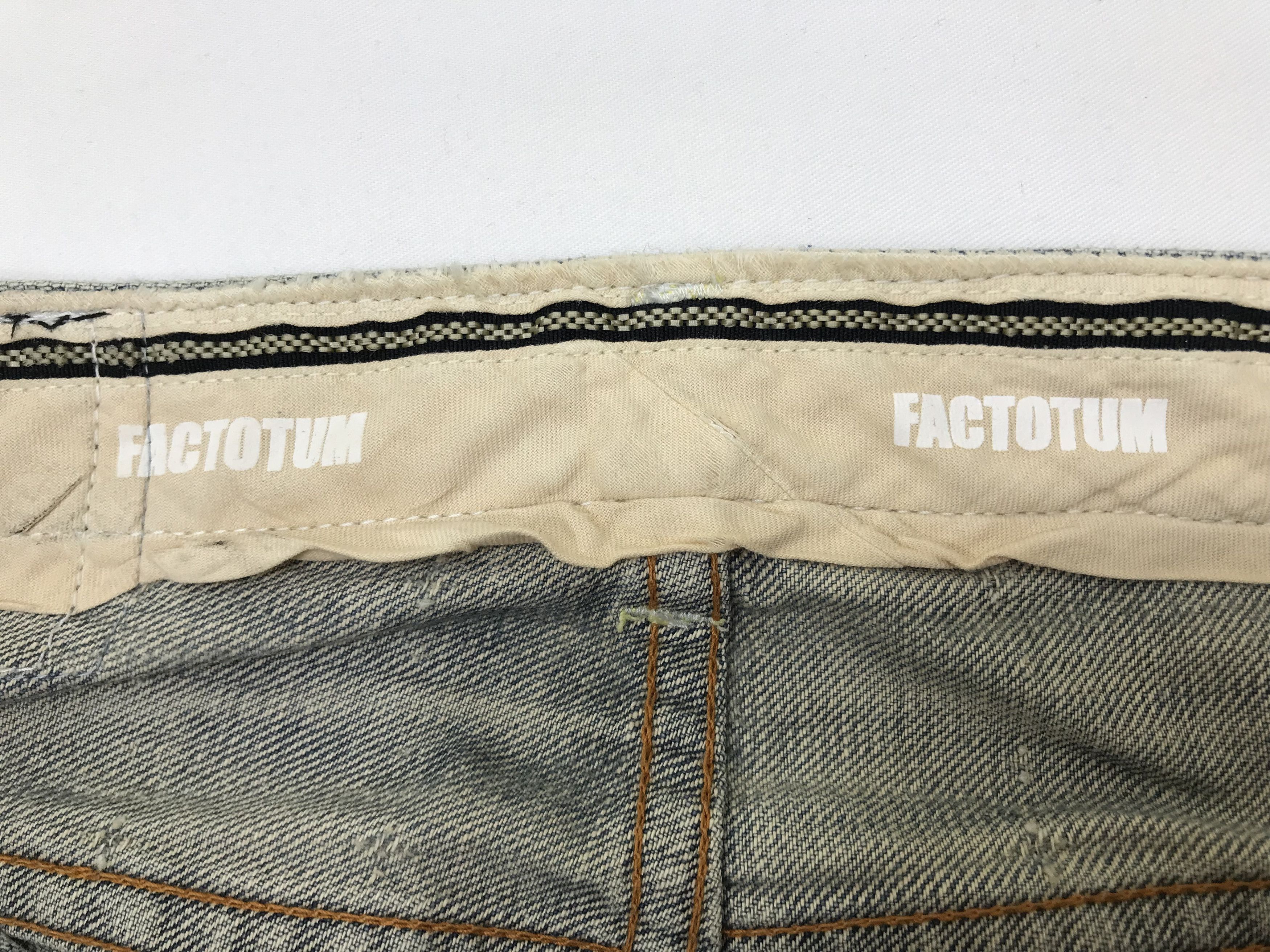 FACTOTUM Vintage Factotum Japanese Faded Blue Jeans Size US 31 - 10 Thumbnail