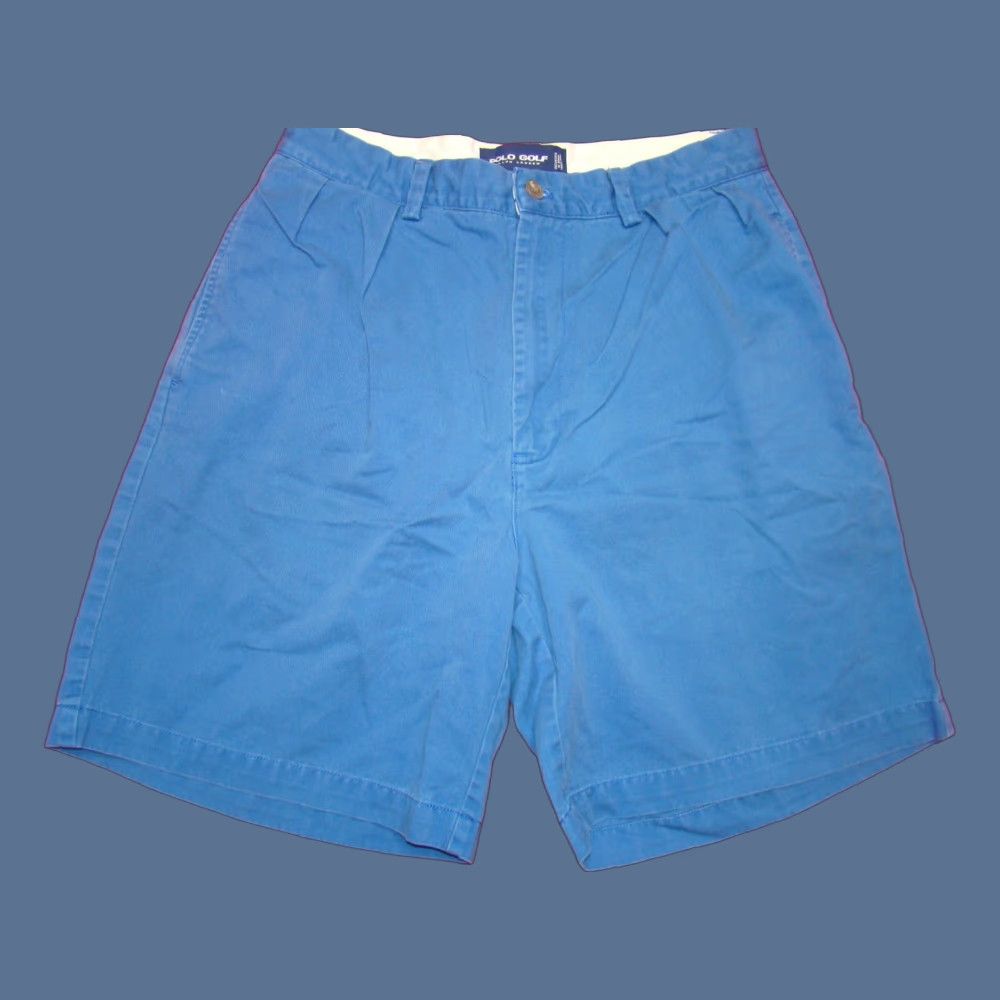 Ralph Lauren Ralph Lauren Polo Golf Mens Shorts Blue 32 Classic Fit Shield RL Size US XS / EU 42 / 0 - 1 Thumbnail