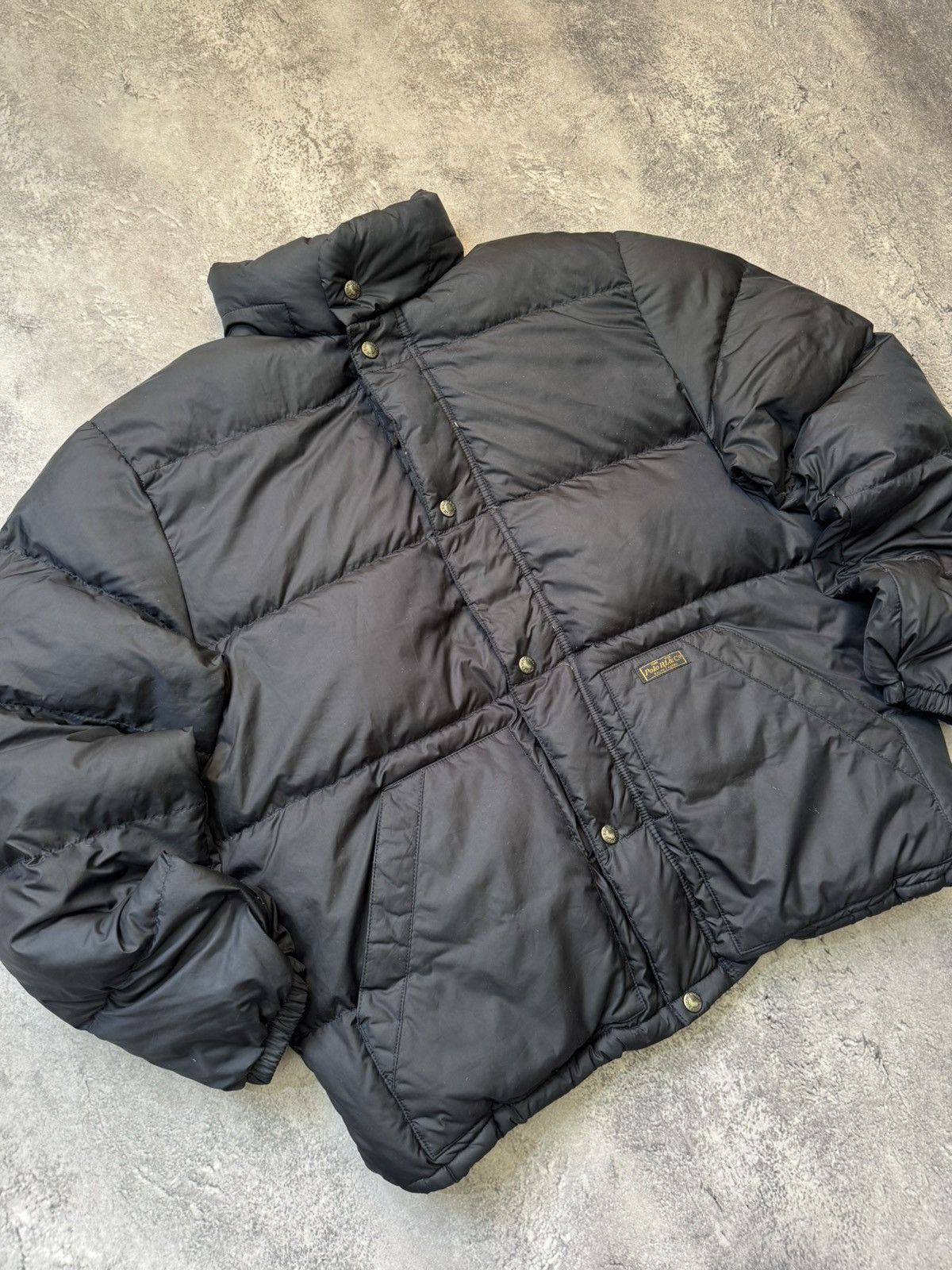 Polo Ralph Lauren × Vintage 90s Polo Ralph Lauren Down Puffer Coat Size US M / EU 48-50 / 2 - 2 Thumbnail