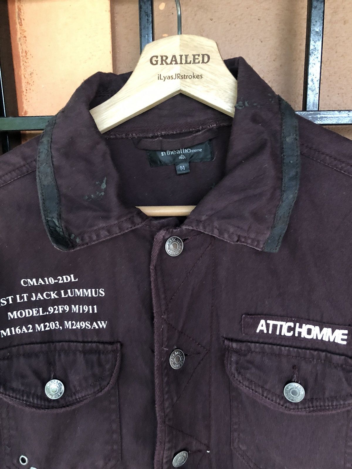 In The Attic Japanese Punk In The Attic Jacket Size US M / EU 48-50 / 2 - 2 Thumbnail