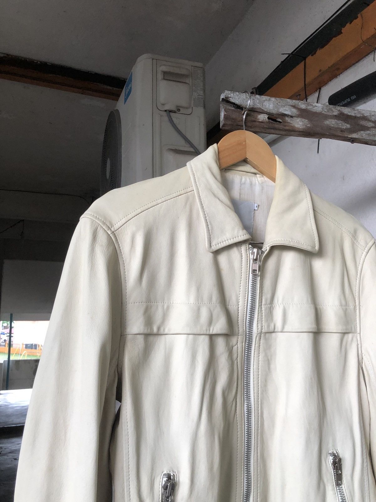 J.Lindeberg Vintage J. Lindebert Distressed Lamb Skin Leather Jacket Size US M / EU 48-50 / 2 - 6 Thumbnail