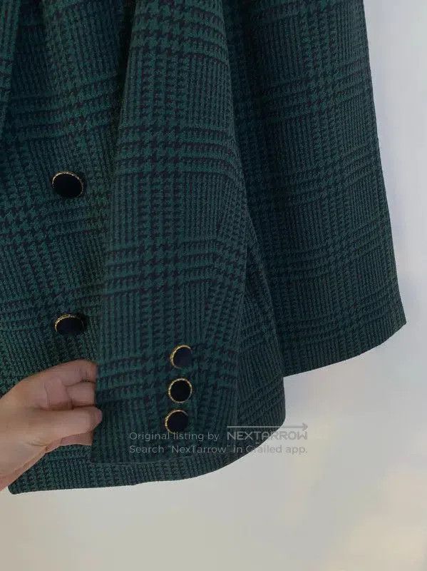 Burberry Burberry Green Wool Dress for Women. Size L / US 10 / IT 46 - 3 Thumbnail