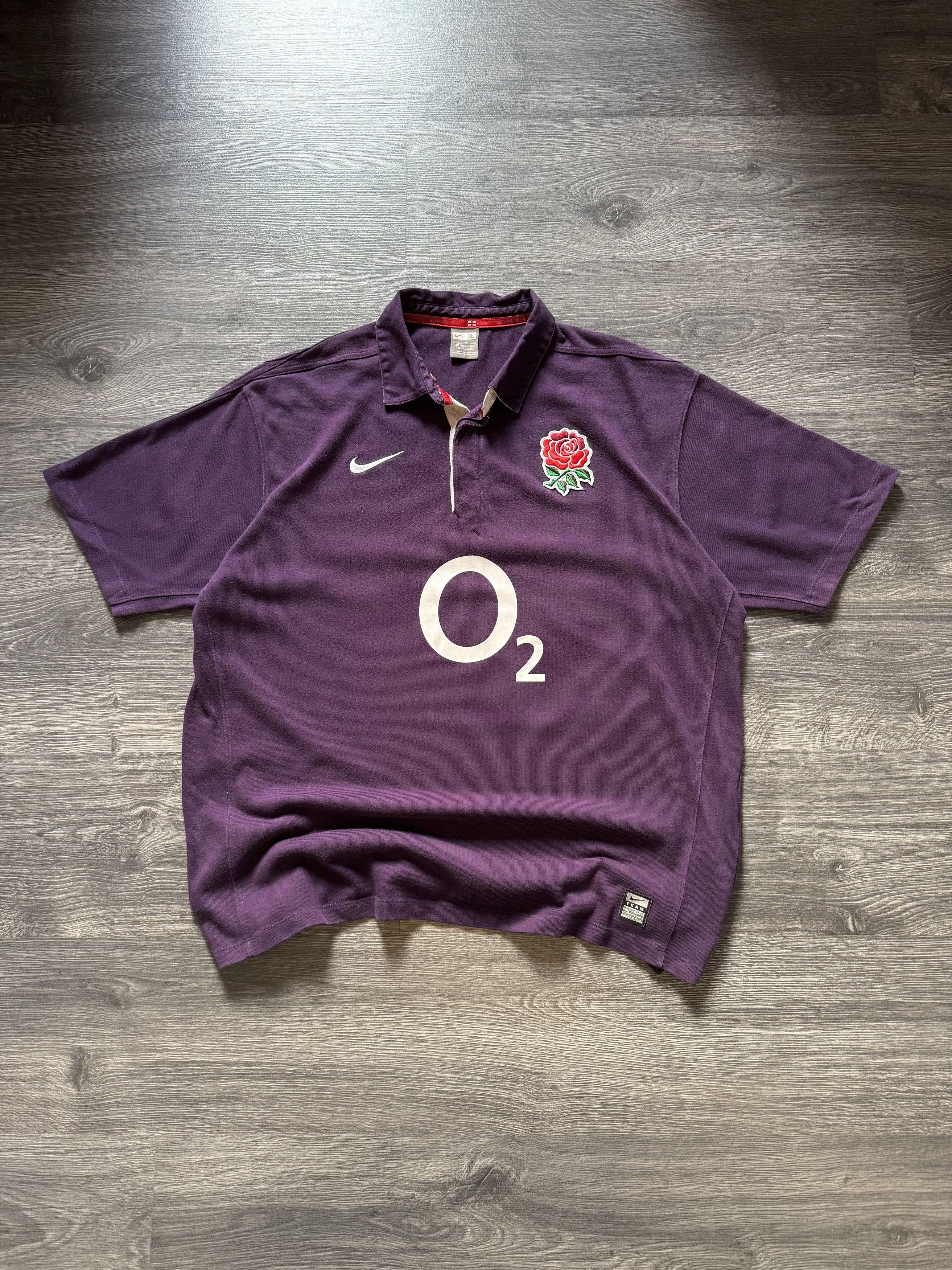 Nike × Supreme Supreme Nike Stripe Rugby Black Large | Grailed