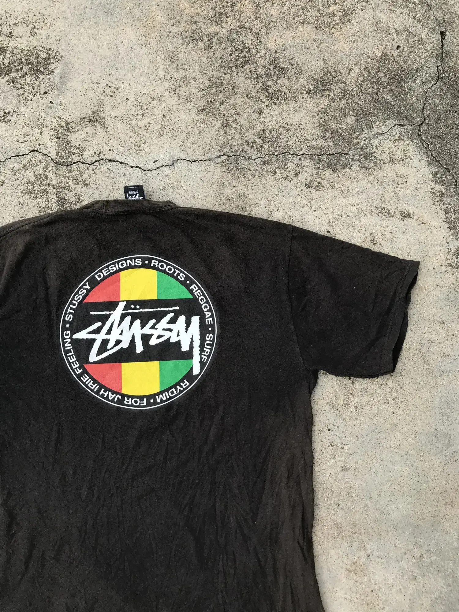 Bob Marley × Stussy Stussy Rasta Sun Faded Tee Size US M / EU 48-50 / 2 - 2 Thumbnail
