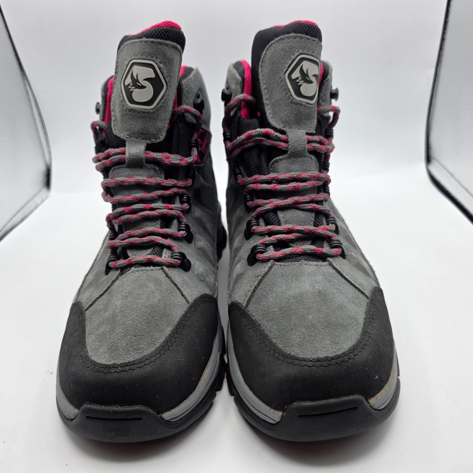 Other Foxelli Womens Size 10 Gray Pink Hiking Boots Camping Outdoo Size US 10 / IT 40 - 2 Thumbnail