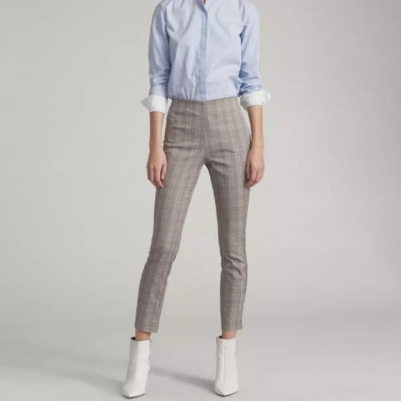 Rag & Bone Rag & Bone Simone Skinny Pant Glen Plaid Black Size 4 EUC Size 27" / US 4 / IT 40 - 1 Thumbnail