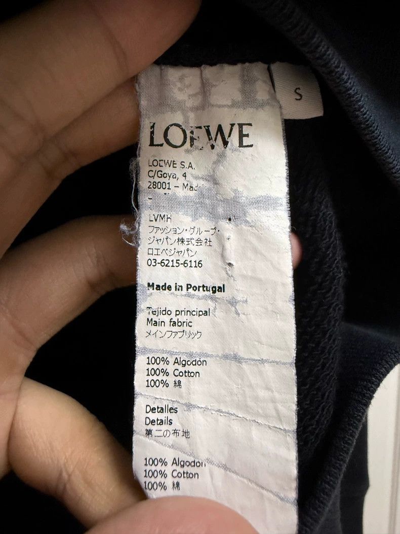 Loewe LOEWE Embroidered logo hoodie Size S / US 4 / IT 40 - 4 Thumbnail