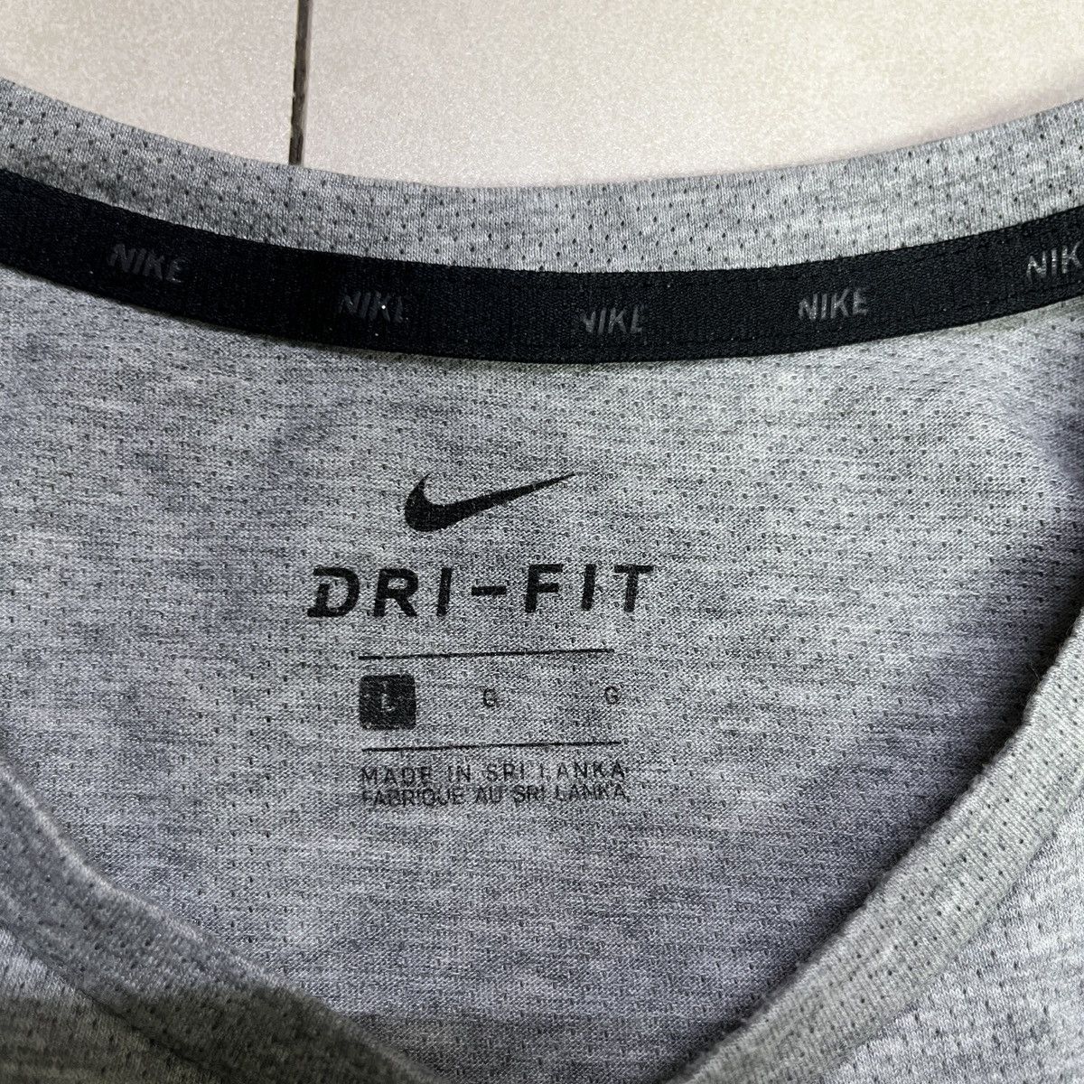 Nike × Vintage Nike Logo Dri Fit T Shirt Size US S / EU 44-46 / 1 - 4 Thumbnail