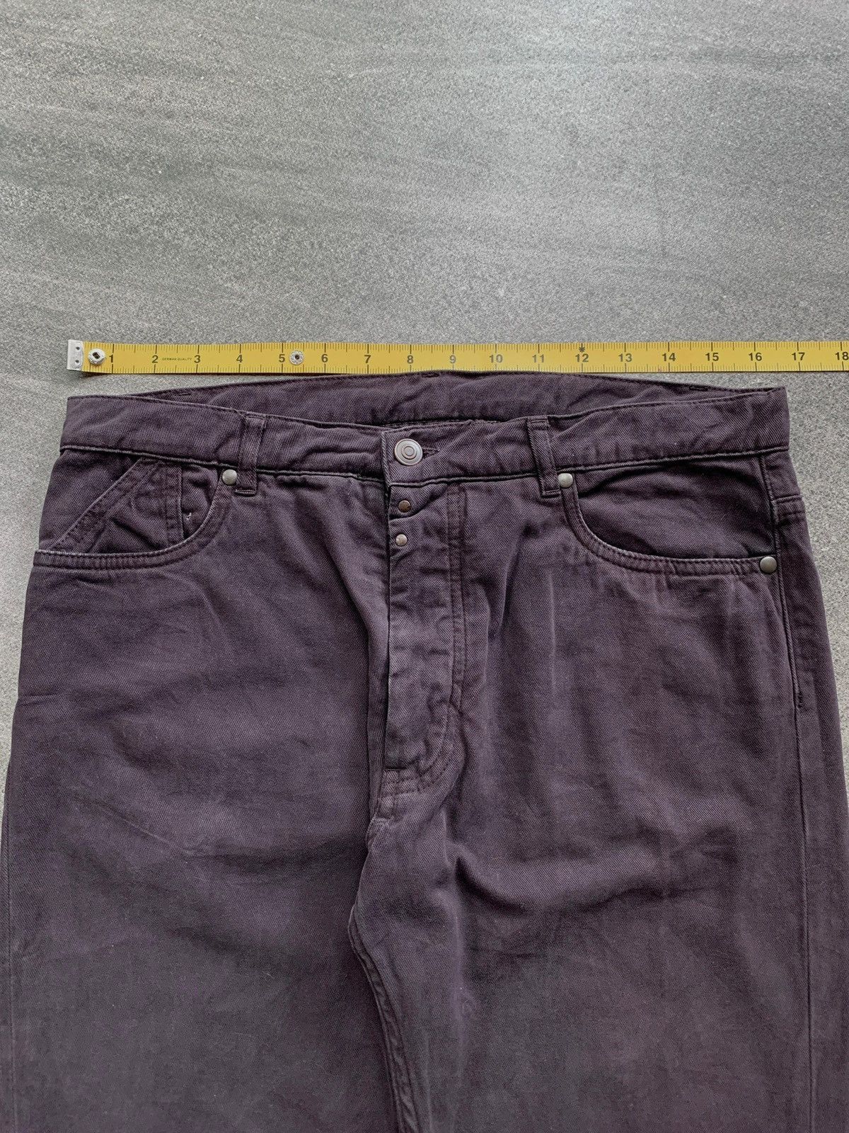Maison Margiela FREE TAX! Fadded Effect Slim Denim Jeans Size US 31 - 11 Thumbnail