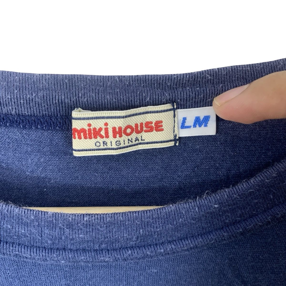 Vintage Vintage MIKI HOUSE KIDS Here For You Logo Print Retro Style Size US M / EU 48-50 / 2 - 9 Thumbnail