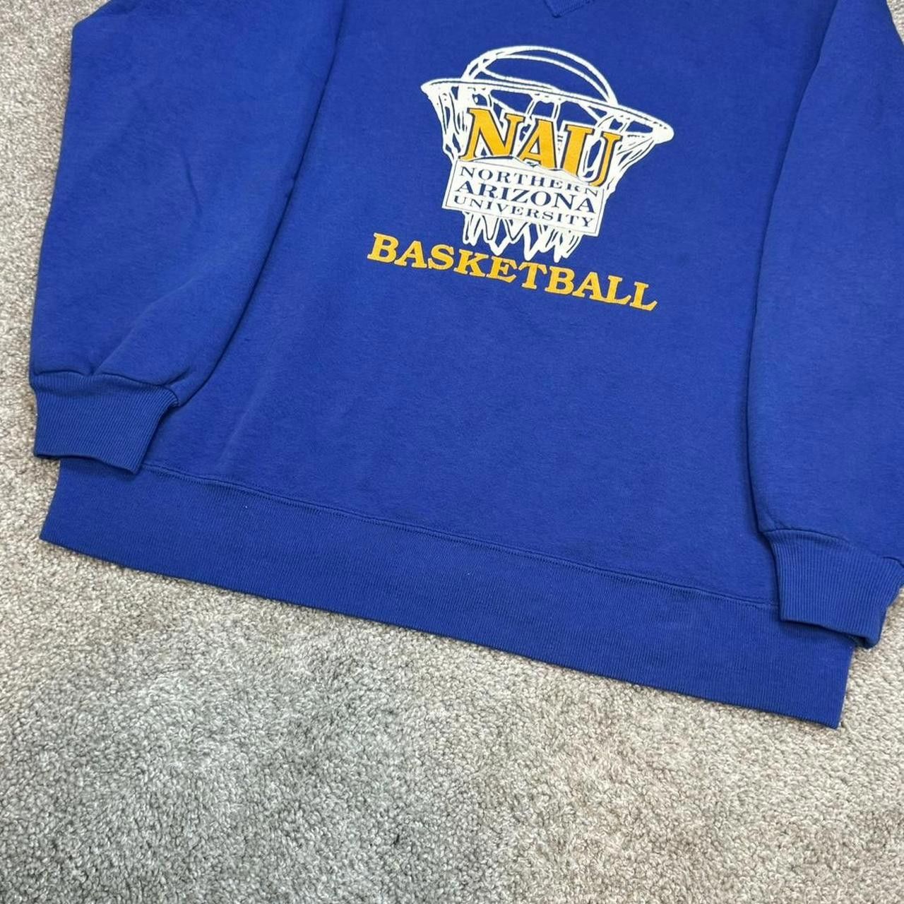 Jerzees × Vintage VTG 80s NAU Basketball Crewneck Sweatshirt Size US L / EU 52-54 / 3 - 2 Thumbnail