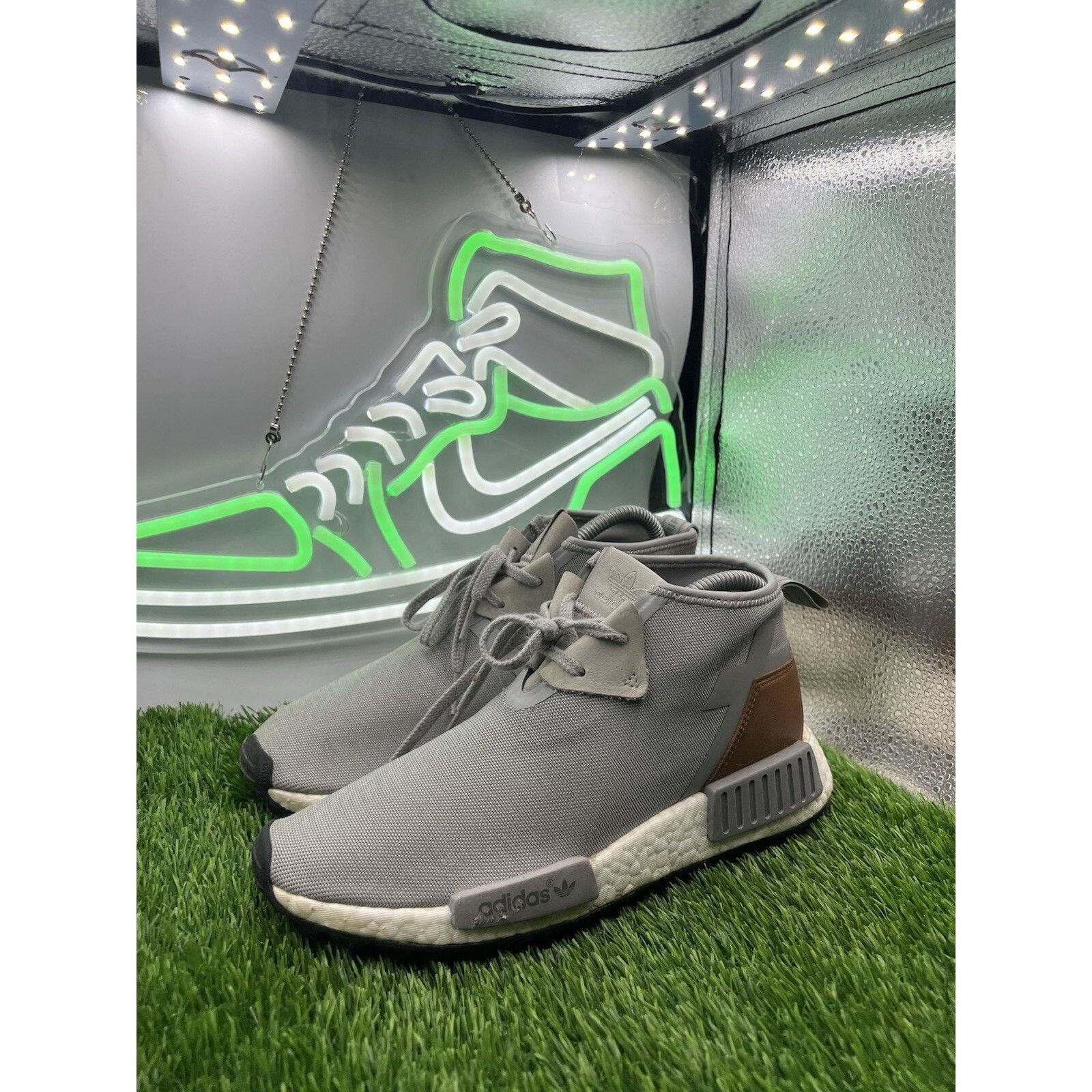 Adidas Adidas Mens NMD C1 TR Trail Gray Chukka Boots Size 7 S81835 Size US 7 / EU 40 - 2 Thumbnail
