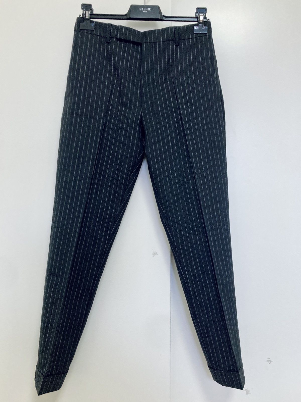 Celine CELINE BY HEDI SLIMANE 21SS RUNWAY BLAZER AND PANTS SUITS Size 44R - 9 Thumbnail