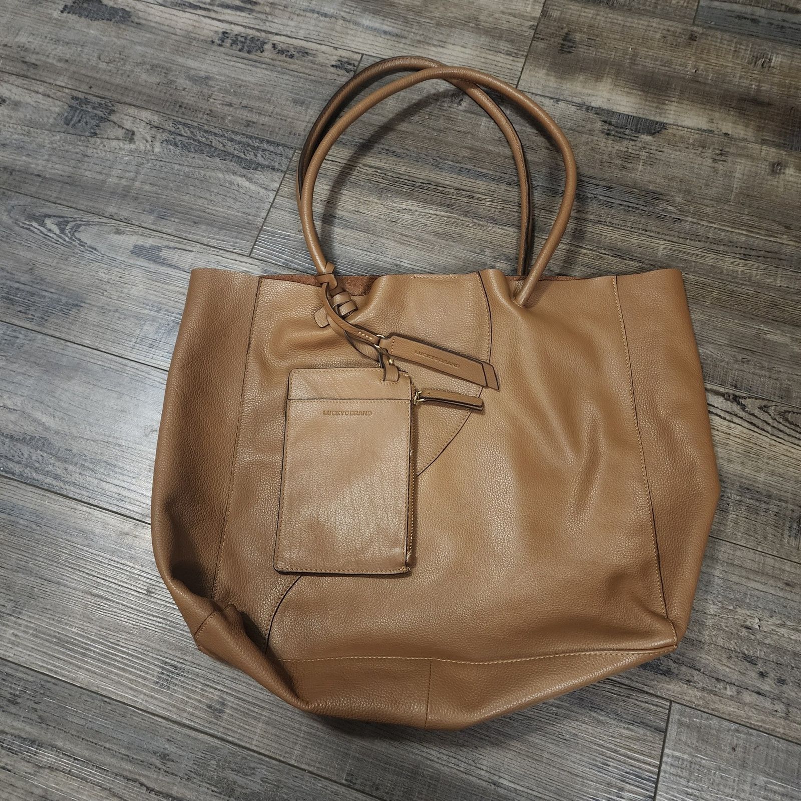 Lucky Brand Lucky Brand Leather purse & change purse Brown new no tags Size ONE SIZE - 1 Thumbnail