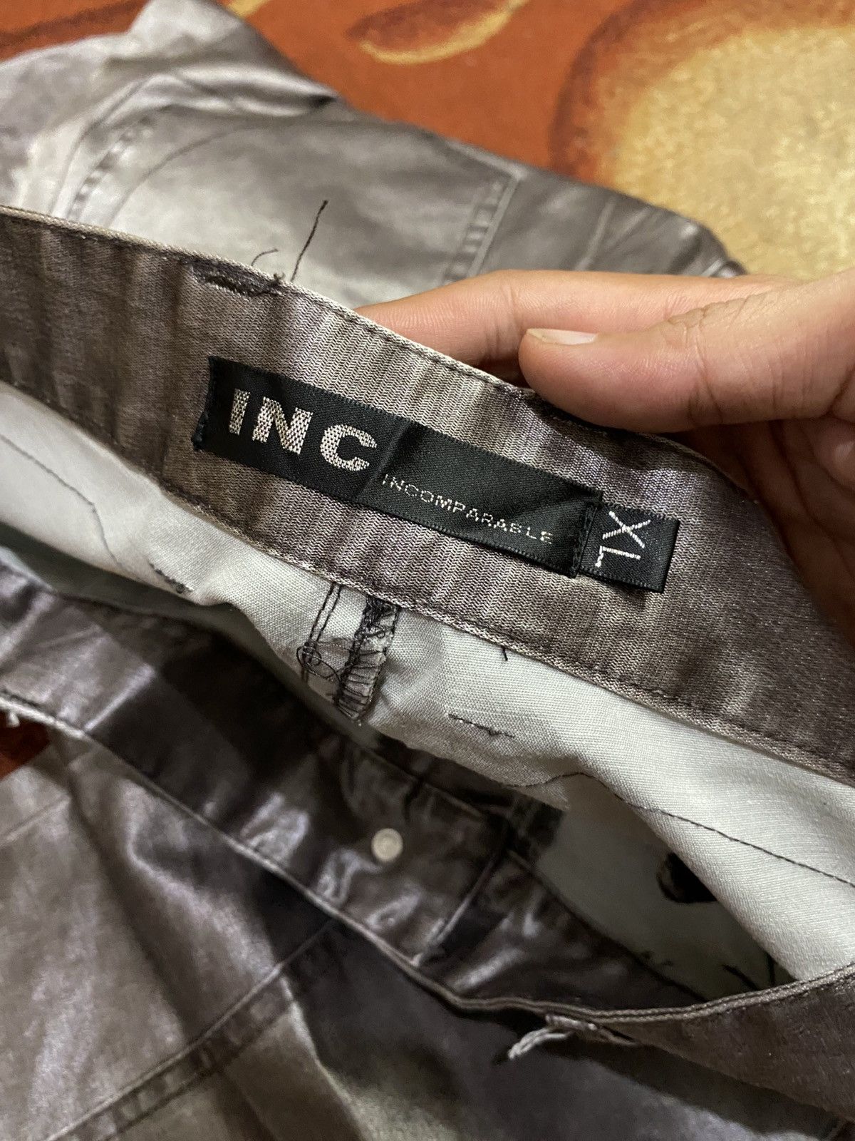 If Six Was Nine × Japanese Brand Vintage INC incomparable Silver Denim Jeans If Six Was Nine Size US 34 / EU 50 - 8 Thumbnail