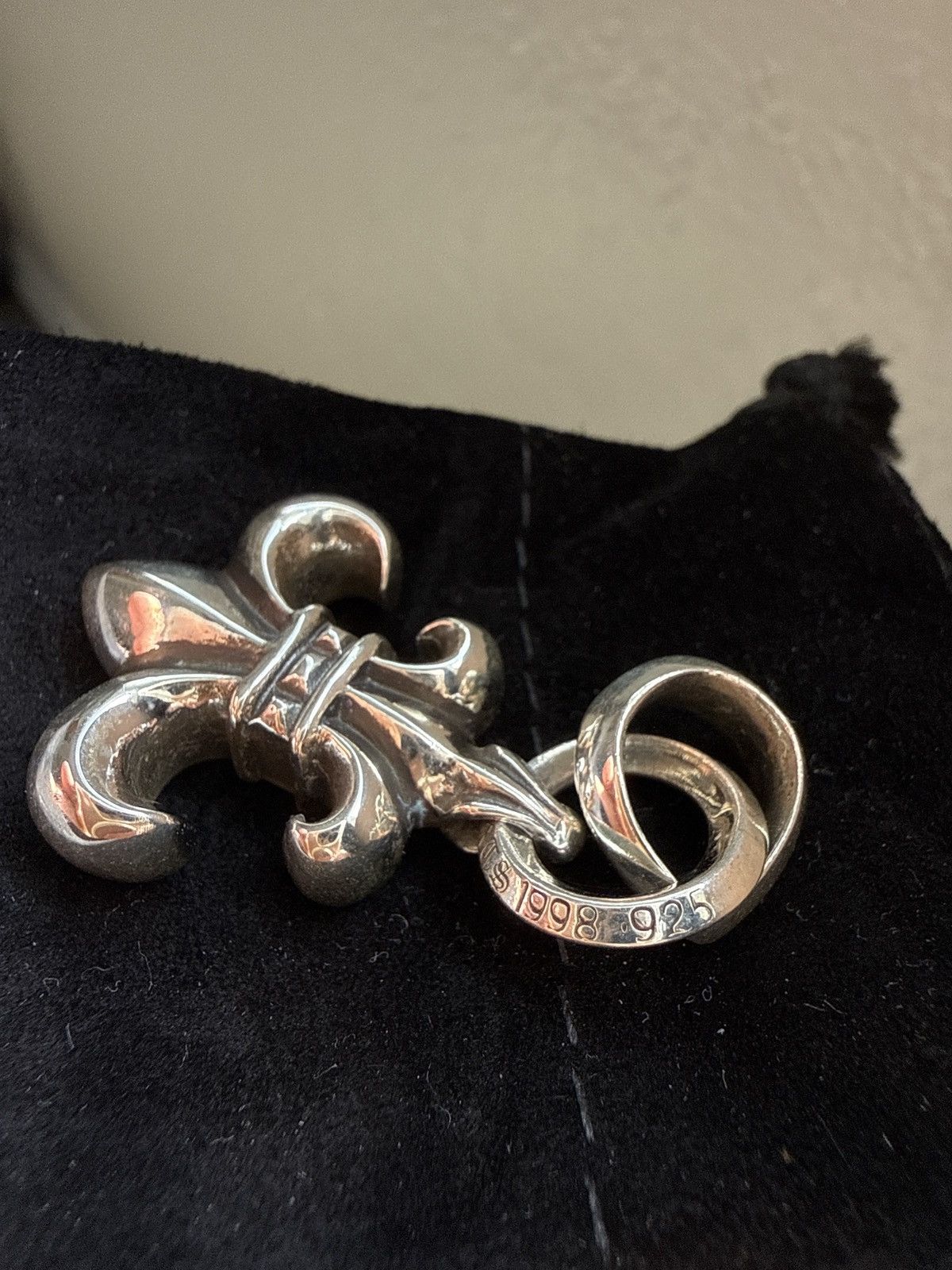 Chrome Hearts Chrome Hearts Fleur Pendant with Bale Size ONE SIZE - 13 Thumbnail
