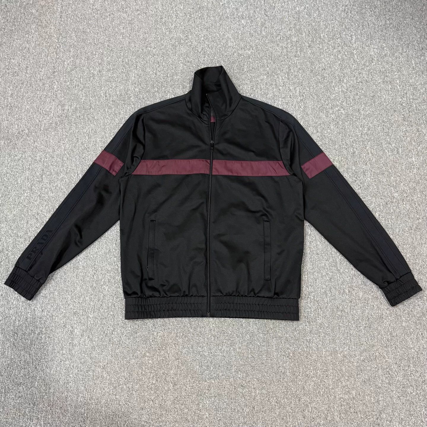 Prada Prada Black Nylon Jacket XL Size US XL / EU 56 / 4 - 1 Thumbnail