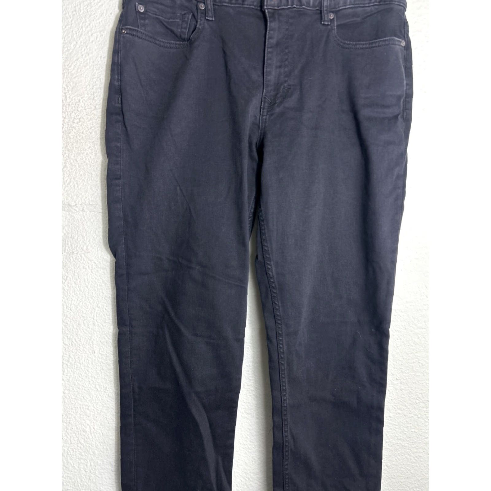 Banana Republic VINTAGE Banana Republic Traveler Jeans Black Slim Fit 38x30 Men Jeans Slim Straight 90s? Size US 36 / EU 52 - 3 Thumbnail