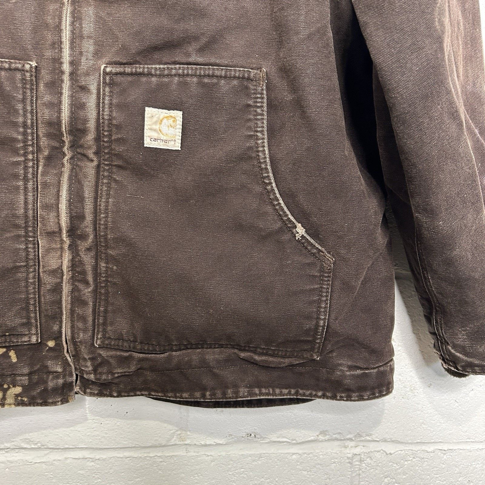 Carhartt Vintage Carhartt Sherpa-Lined Ridge Coat “Dark Brown” WC061 Size US L / EU 52-54 / 3 - 6 Thumbnail