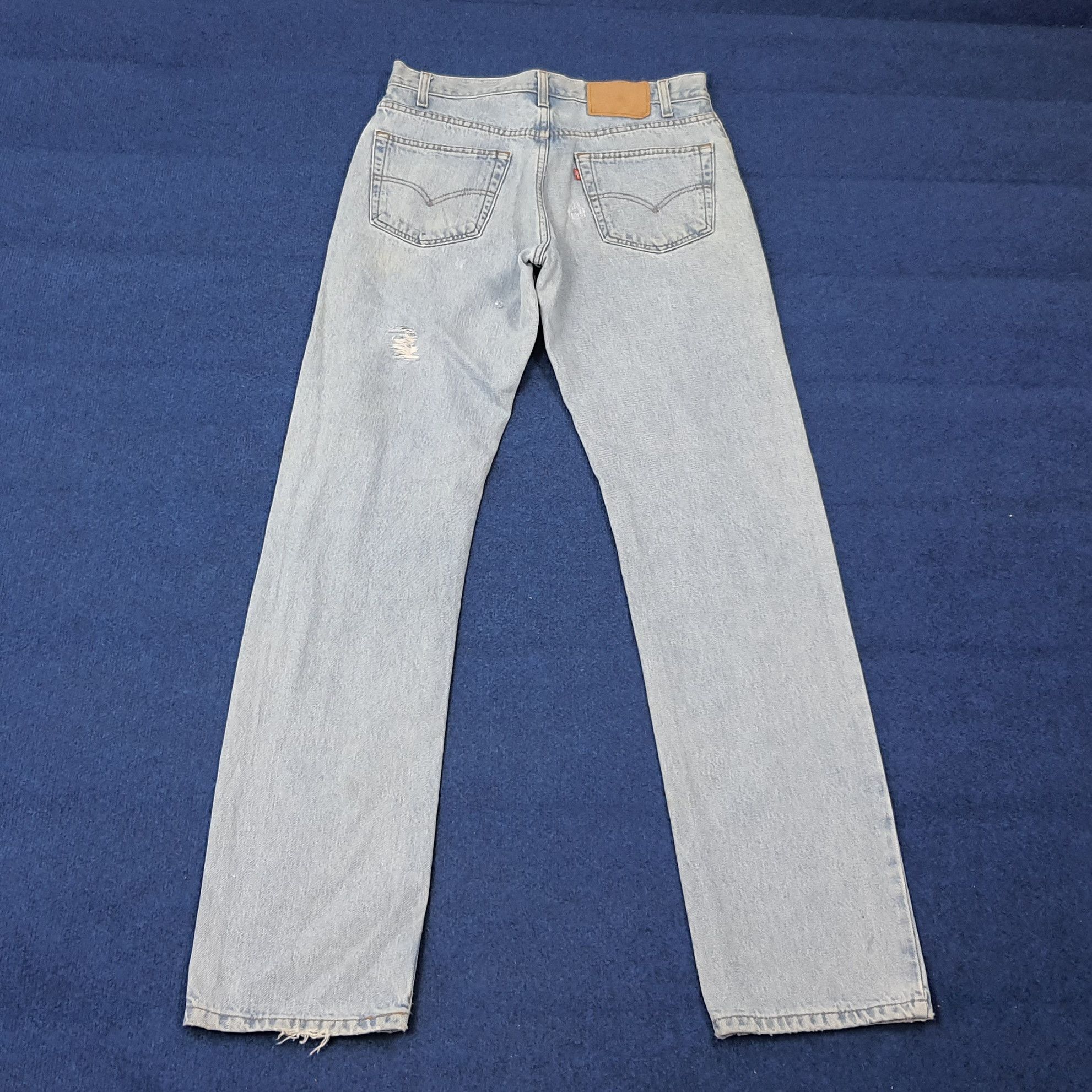 Levi's Vintage Levi's 505 Distressed Jeans C272N28 Size US 32 / EU 48 - 4 Thumbnail