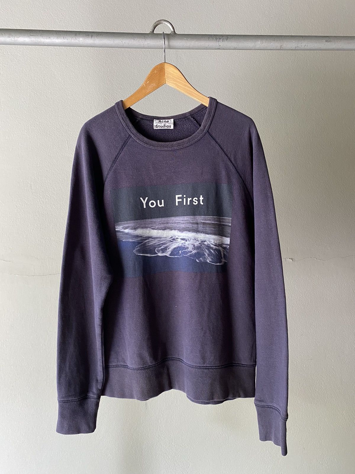 Acne studios you first sweatshirt online