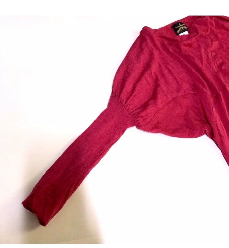 Vivienne Westwood Vivienne Westwood Rose Red Light Princess Sleeve Top Size M / US 6-8 / IT 42-44 - 6 Thumbnail