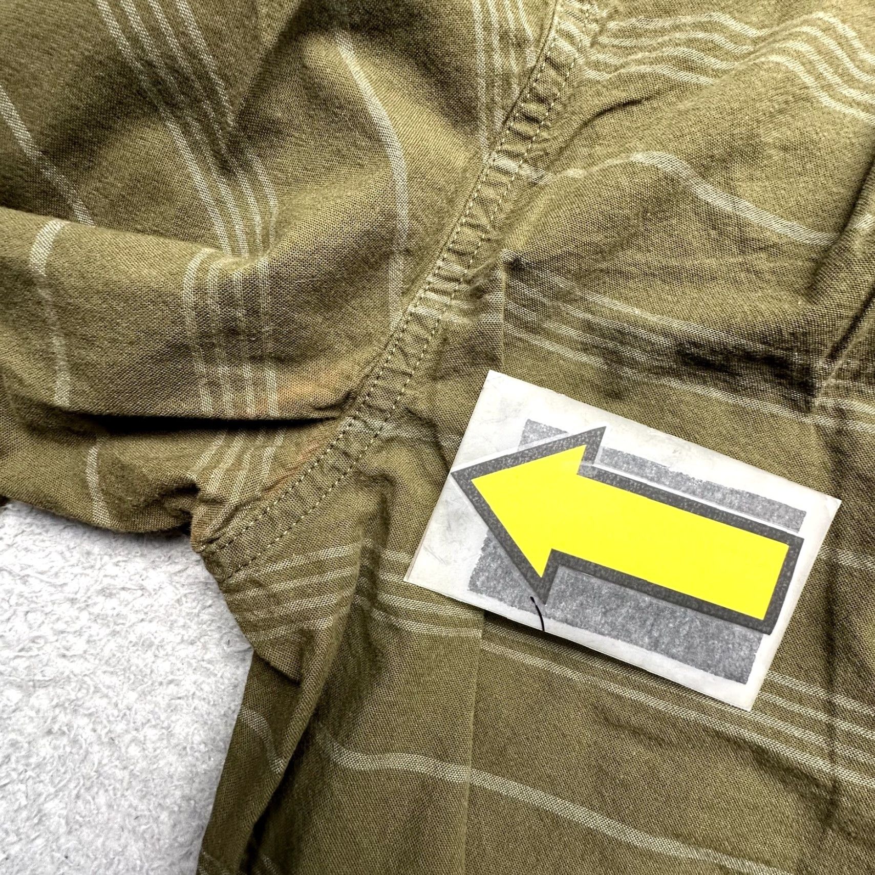 Carhartt Carhartt Button-Up Shirt Plaid Long Sleeve Men Large Green Loose Fit 100% Cotton Pocketed Workwear Size US L / EU 52-54 / 3 - 6 Thumbnail